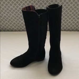 Girls Black Boots